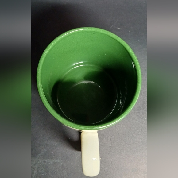 Vintage Potpourri Press Coffee Mug Christmas Kitten Cat In Santa Hat 1989 - Picture 3 of 6